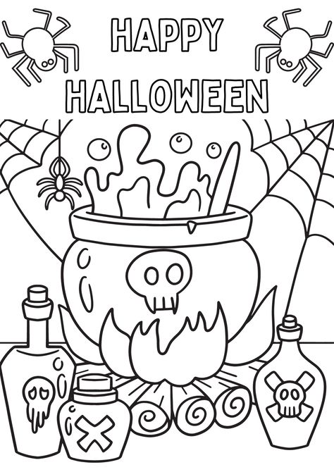 Free Halloween Coloring Pages for Kids and Adults — xoxoerinsmith.com Halloween Free Coloring Pages, Free Halloween Coloring Pages Printables, Halloween Coloring Sheets Free Printable, Halloween Witch Coloring Pages, Halloween Coloring Pages Free Printable, Halloween Colouring Pages, Free Printable Halloween Coloring Pages, Halloween Pumpkin Coloring Pages, Halloween Coloring Pages For Kids