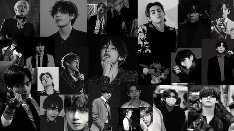 Kim Taehyung Aesthetic Laptop Wallpaper, Taehyung Background Laptop, Kim Taehyung Computer Wallpaper, Laptop Wallpaper Desktop Wallpapers Black And White, Taehyung Macbook Wallpaper, Taehyung Aesthetic Wallpaper Laptop, Taehyung Horizontal Wallpaper, Kim Taehyung Wallpaper Laptop, Kim Taehyung Desktop Wallpaper