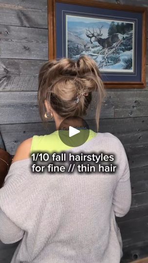 Bun Hair, Fall Hair Color, Beauty Ideas, 1k Views, Fall Fashion Trends, Hair Dos, You Smile, About Hair, Bun Hairstyles