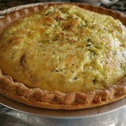 Pesto, Goat Cheese, and Sun-dried Tomatoes Quiche - Allrecipes.com Crab Pie Recipe, Crab Pie, Pesto Goat Cheese, Tomato Quiche, Fall Evening, Quiche Recipe, Crab Recipes, Sun Dried Tomatoes, Quiche Recipes