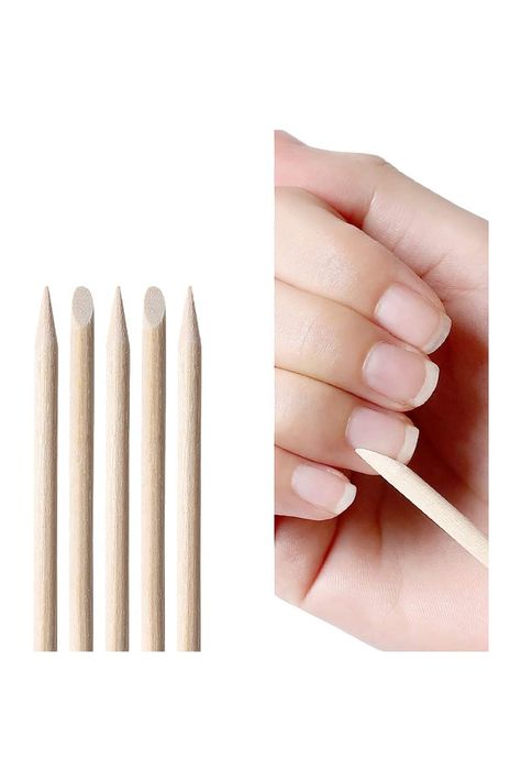 Wood Nails, Orange Stick, Orange Wood, Wood Sticks, Pedicure Tools, Cuticle Pusher, Clean Nails, Soak Off Gel, Manicure Pedicure