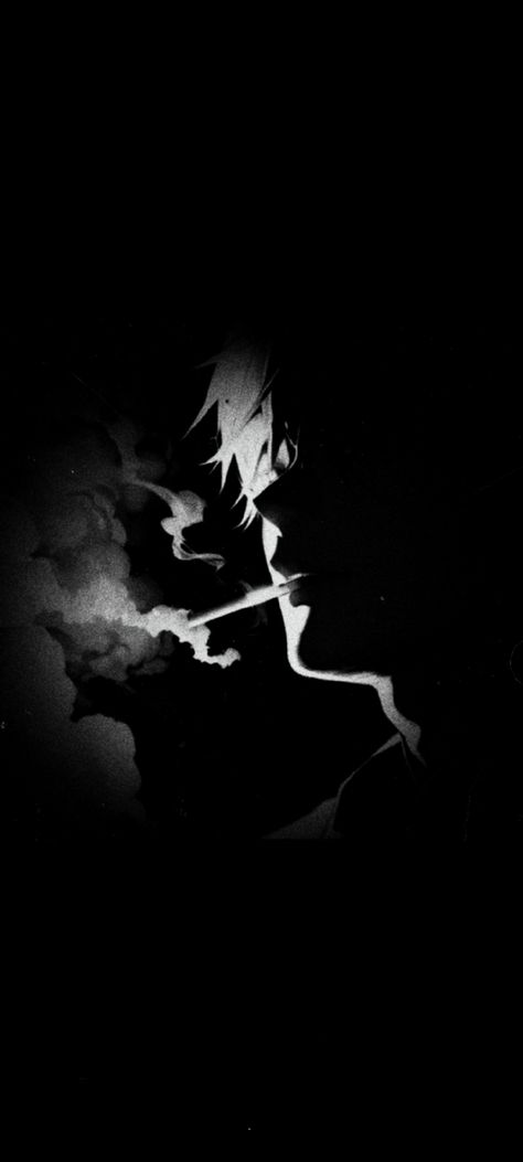 black dark anime man smoking cigarettes smoke sad guy smoking android ios wallpaper pictures for phone background bg Home Screen Wallpaper Hd, Screen Wallpaper Hd, Ios Wallpaper, Dark Anime Guys, Cartoon Wallpaper Iphone, Boys Wallpaper, Ios Wallpapers, Phone Background, Wallpaper Pictures