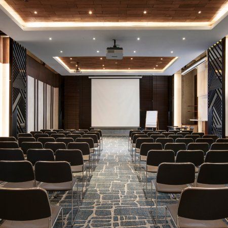 Meeting Hall Design, Multipurpose Hall Interior Design, Hotel Hall Design, Conference Hall Design, Hotel Conference Rooms, Auditorium Architecture, Conference Room Design, Meeting Hall, Auditorium Design