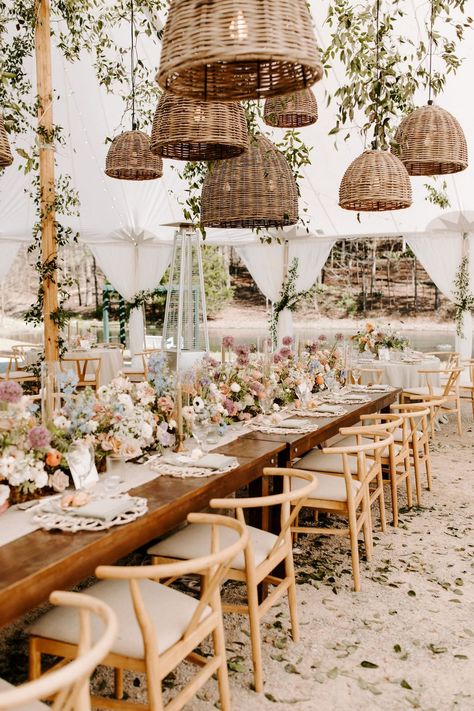 Stephen + Grace — Alli J Creative Beach Wedding Boho Decor, Boho Beach Wedding Ideas, Engagement Setup, Dr Wedding, Bohemian Chic Wedding, Wedding Pergola, Dream Wedding Locations, Bohemian Chic Weddings, Cabos Wedding