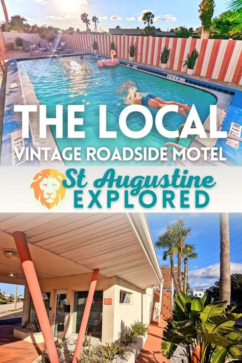 Staying at The Local, St. Augustine, FL: a Pink Vintage Roadside Motel to Love