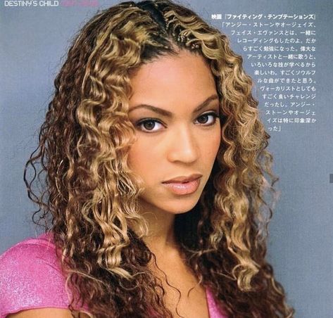 2000s Beyonce, Beyonce Makeup, Beyonce Braids, Beyonce 2000's, 2000s Hair, Beyonce Hair, Beyonce Outfits, Beyonce Style, Beyoncé Giselle Knowles-carter