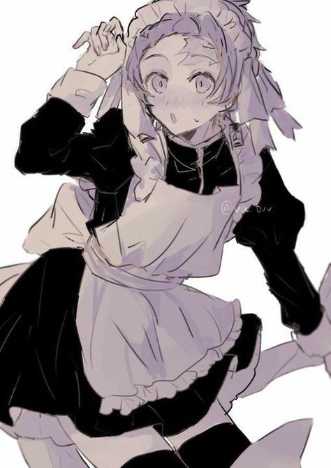 Nuestros queridos cazadores y demonios tienen celular. Y eso ocasiona… #detodo # De Todo # amreading # books # wattpad Maid Outfit Anime, Boys In Skirts, Kamado Tanjirou, Anime Maid, Maid Outfit, Cat Boys, Maid Dress, Anime Angel