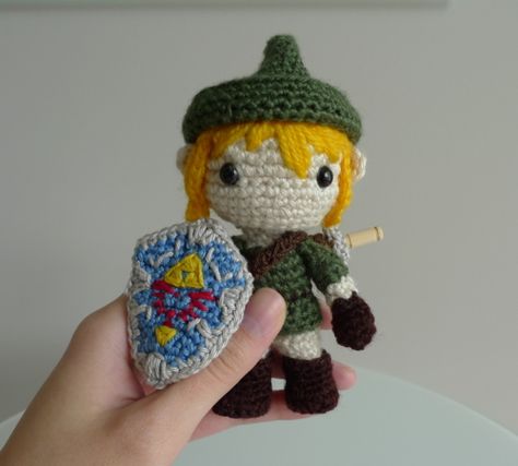 Zelda Pattern, All About Ami, Geek Crafts, Crochet Amigurumi Free Patterns, Crochet Amigurumi Free, Amigurumi Free Pattern, Crochet Dolls, Crochet Doll, Yarn Crafts