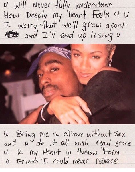 Uploaded by Lizbeth. Find images and videos about tupac and 2pac on We Heart It - the app to get lost in what you love. Tupac Images, Tupac And Jada, Tupac Videos, Tupac Art, 2pac Quotes, Tupac Quotes, Tupac Pictures, All Eyez On Me, Hip Hop Quotes