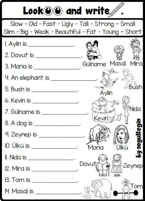 Adjectives online exercise for Grade 3. You can do the exercises online or download the worksheet as pdf. Adjectives Exercises Worksheets, Adjectives Describing People, Adjective Worksheet For Grade 3, Adjectives Worksheet Grade 5, Adjectives Worksheet For Grade 1, Adjectives Activity, Adjective Activities, Adjectives For Kids, Adjectives To Describe People