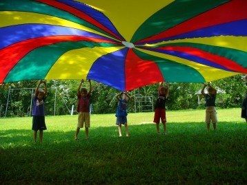 Parachute Games For Kids, Field Day Activities, Parachute Games, Field Day Games, Church Picnic, Pe Activities, Outside Games, Pe Games, Cup Of Jo