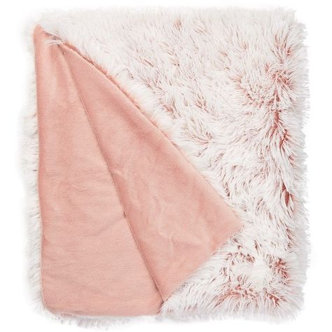 Nordstrom Rack Faux Feather Plush Throw (€28) ❤ liked on Polyvore featuring home, bed & bath, bedding, blankets, pink tan, pink blanket, nordstrom rack, plush bedding, plush throw e feather blanket Light Pink Throw Blanket, Feather Blanket, Taupe Bedding, Pink Throw Blanket, Plush Bedding, Pink Throws, Fuzzy Blanket, Blanket Diy, Fluffy Blankets