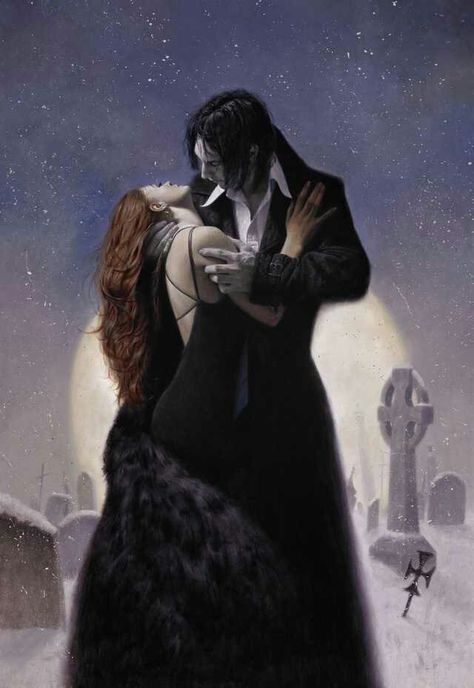 Vamp Immortals After Dark, Vampire Romances, Vampire Love, Vampires And Werewolves, Gothic Vampire, Dark Love, Vampire Art, Creatures Of The Night, Severus Snape