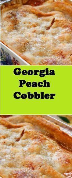 Georgia Peach Cobbler Recipe, Quick Cobbler, Georgia Peach Cobbler, Easy Peach Cobbler Recipe, Peach Dessert Recipes, Peach Cobbler Easy, Fruit Cobbler, Peach Desserts, Peach Cobbler Recipe