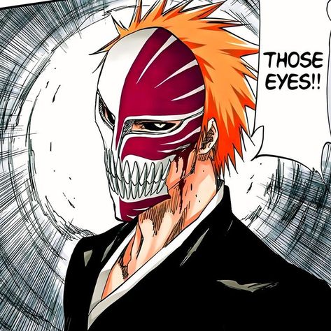 Bleach Vizard Mask, Vizard Ichigo, Ichigo Kurosaki Mask, Bleach Manga Icons, Ichigo Drawing, Ichigo Mask, Ichigo Bankai, Ichigo Kurosaki Wallpaper, Ichigo Manga