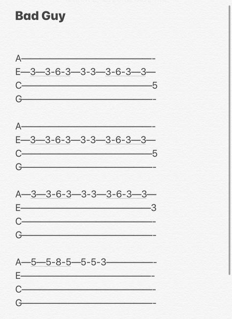 Bass Guitar Notes Sheet Music, Easy Guitar Tabs Songs Pop, Gutair Tabs Easy, Bass Guitar Tabs Beginner, One String Guitar Songs, Bass Guitar Tabs Songs, Bass Tabs Beginner, Bass Tabs Songs, Easy Guitar Tabs Songs