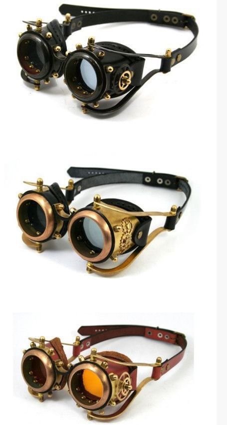 Sound Element, Steampunk Glasses, Stile Harry Potter, Steampunk Gadgets, Mode Steampunk, Steampunk Aesthetic, Steampunk Goggles, Diesel Punk, Steampunk Decor