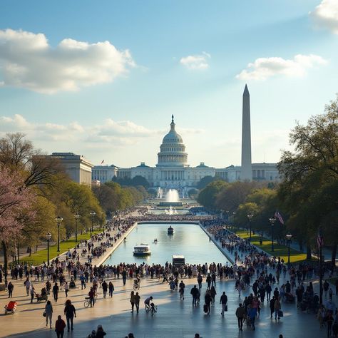 🇺🇸 Discover DC for Free: Unforgettable Experiences That Won't Break the Bank 🏛️ Washington, DC is a treasure trove of free attractions that will leave you in awe! 🤩 From iconic landmarks to hidden gems, there's something for everyone: 1. National Mall: Picnic by the Reflecting Pool with views of the Lincoln Memorial and Washington Monument 🍉 2. Smithsonian Museums: Explore world-class exhibits at no cost 🦕 3. Cherry Blossoms: Admire the stunning blooms at the Tidal Basin 🌸 4. National Galle... Smithsonian Museum Washington Dc, United States Botanic Garden, Jefferson Memorial, Smithsonian Museum, Washington Dc Travel, Reflecting Pool, Lincoln Memorial, Space Museum, Washington Monument