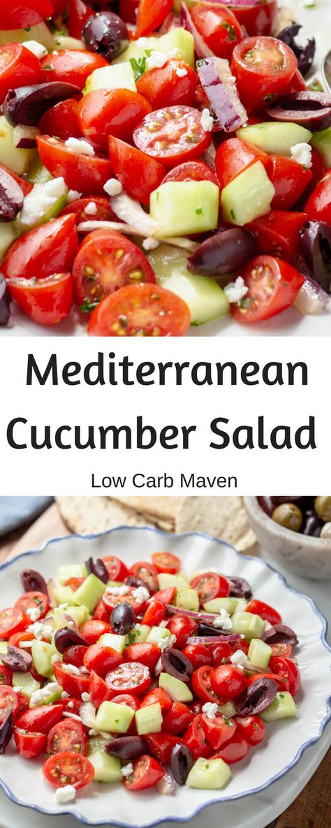 Cucumber Tomato Olive Salad, Mediterranean Diet Cucumber Salad, Cucumber Tomato Salad Feta, Mediterranean Cucumber Tomato Salad, Cava Tomato And Cucumber Salad, Salad With Kalamata Olives, Cucumber Tomato Onion Feta Salad, Cucumber Tomato Salad Mediterranean, Mediterranean Cucumber Salad