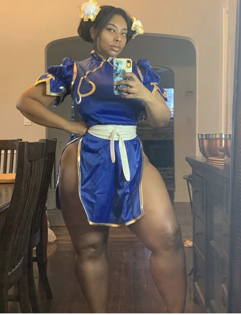 Chun Li Costume, Black Cosplayers, Chun Li Cosplay, Epic Cosplay, Chun Li, Amazing Cosplay, Best Cosplay, Cosplay Outfits, Beautiful Black Women