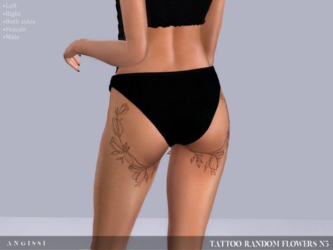 Random Flowers, Sims 4 Tattoos, Sims 4 Piercings, Sims 3 Cc Finds, Sims Packs, Sims 4 Bedroom, The Sims 4 Packs, Tumblr Sims 4, Sims 4 Cc Folder