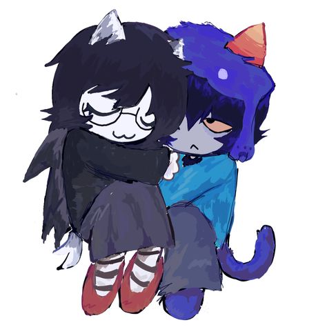 Vriska And Nepeta, Jade Harley X Nepeta, Jade Homestuck Fanart, Homestuck Ship Art, Jade X Nepeta, Nepeta Icon, Jade Harley Icon, Nepeta Fanart, Nepeta Leijon Icon