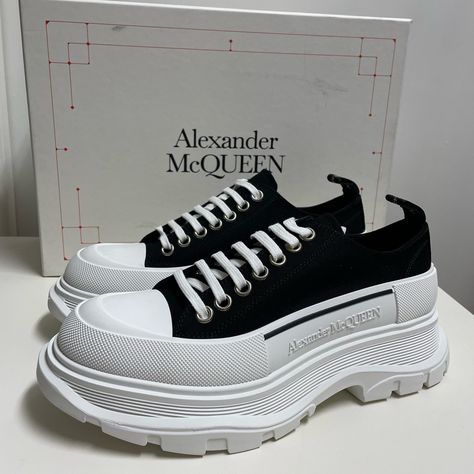 Alexander Mcqueen Sneakers Pink, Alexander Mcqueen Tread Slick, Streetwear Photoshoot, Shoes Alexander Mcqueen, Avant Garde Aesthetic, Prom Suits For Men, Alexander Mcqueen Sneakers, Mcqueen Shoes, Mcqueen Sneakers