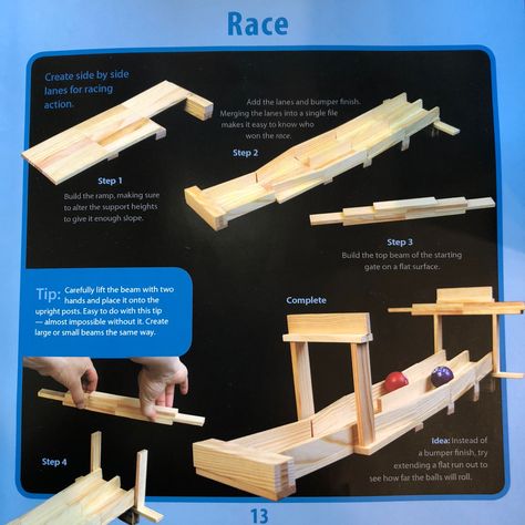 KEVA Planks - Race Pictures are a good way to get started with KEVA planks.  Once kids get going, they can make all sorts of their own designs. Science Area Preschool, Blocks Center, Keva Planks, Science Area, Stem Projects For Kids, Steam Ideas, Block Center, Stem Classroom, Plank Challenge