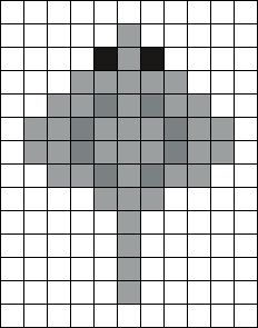 Perler Bead Stingray, Stingray Perler Bead Pattern, Fuse Bead Patterns Animals, Manta Ray Perler Beads, Stingray Bead Pattern, Fuse Bead Patterns Small And Easy, Diy Stingray, Perler Bead Patterns Small Easy Cute Animals, Cute Mini Perler Bead Ideas