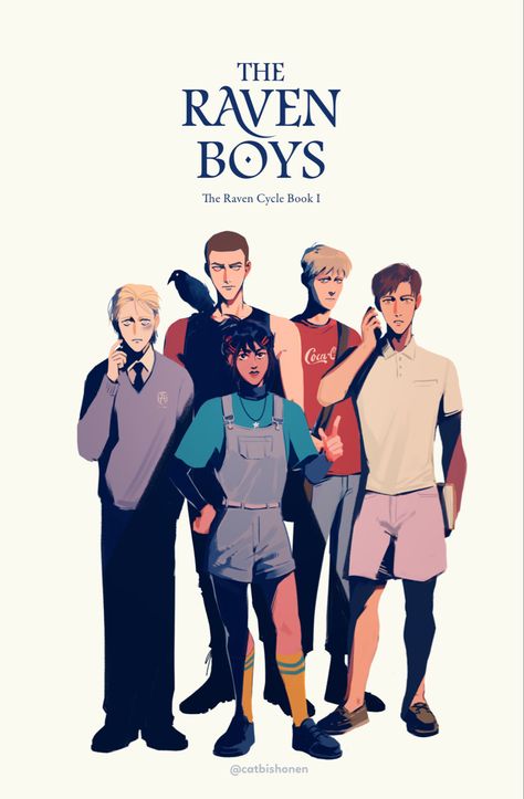 The Raven Cycle Fan Art, The Raven Boys, Raven King, Raven Cycle, Maggie Stiefvater, Raven Art, Gay Books, Cycling Art, The Raven