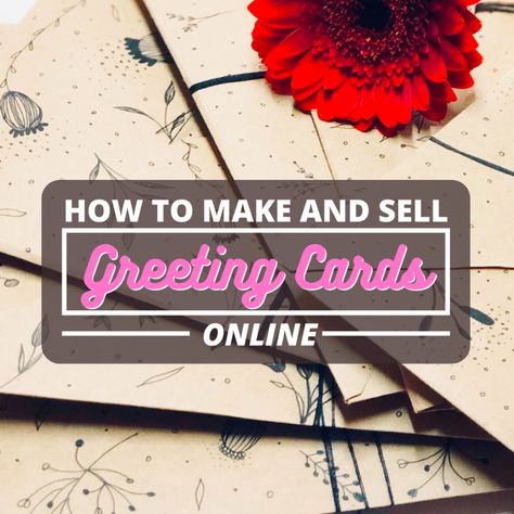 Whether you're an artist, a poet or simply someone who can come up with snappy one-liners, you may want to consider selling greeting cards online if you're looking for an additional revenue stream. This article discusses five methods you can use to make and sell greeting cards on the web. How To Make Greetings, Greeting Card Maker, Valentine Card Crafts, Homemade Greeting Cards, Anniversary Greeting Cards, Free Greeting Cards, Card Templates Free, Photo Greeting Cards, Greeting Card Template