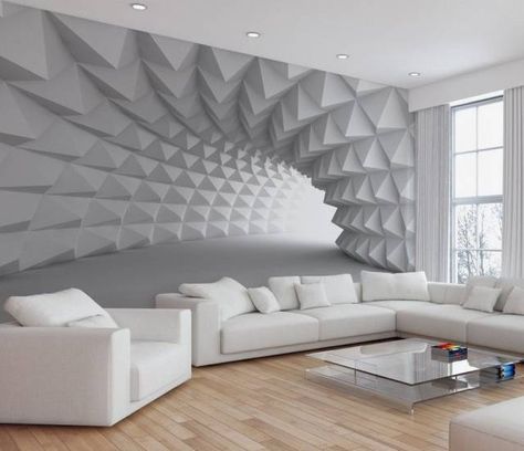 3d Panel Wall Ideas Bedrooms, Wallpaper For Room Aesthetic, 3d Wallpaper For Walls Texture, Living Room Wall Wallpaper, Gold City, 3d Wallpapers, Yoga Decor, Bedroom Murals, Wallpaper Android