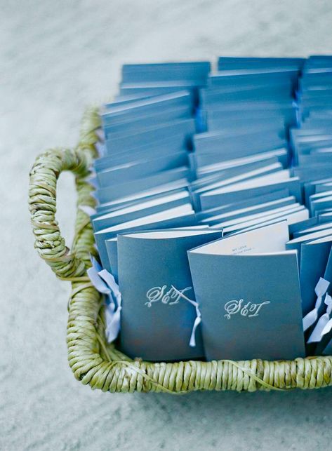 Wedding Ceremony Booklet, Creative Wedding Programs, Wedding Program Examples, Classic Wedding Invitations Elegant, Classic And Elegant Wedding, Wedding Booklet, Order Of Wedding Ceremony, Jose Villa Photography, Classic Elegant Wedding