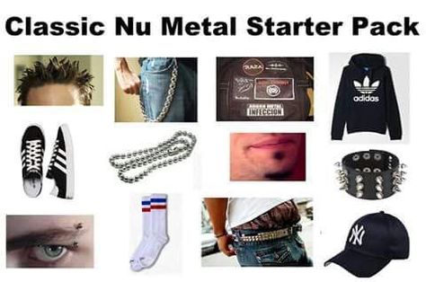 Numetal Fashion Men, Nu Metal Fashion Men 2000s, Nu Metal Outfit Men, Nu Metal Fashion Men, 2000s Older Brother Core Outfits, Older Brother Aesthetic 2000s, Older Brother 2000s, Older Brother Core Outfit, Numetal Fashion