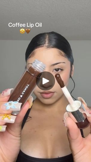 3.1M views · 228K reactions | Smells like a coffee shop😍🤎  Hard Candy Lip Slide Lip Oil in ‘Espresso’   - #makeup#lips#lipgloss#lipoil#explorepage | 𝓛𝓪 𝓒𝓱𝓲𝓷𝓪🤍♉︎ | brunomars · Original audio Espresso Lips, Espresso Makeup, Candy Lips, Makeup Lips, Hard Candy, Lip Oil, A Coffee, Color Me, Lip Gloss