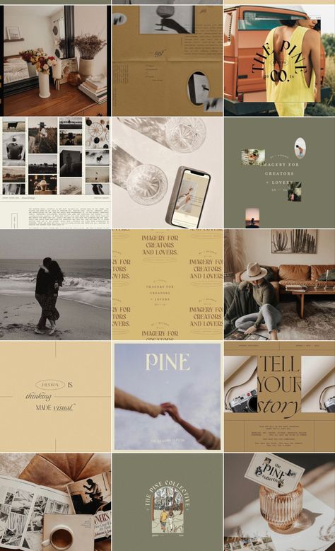 Instagram Grid Layout Ideas Business, Warm Instagram Feed, Podcast Instagram Feed, Graphic Designer Instagram Feed, Creative Instagram Feed Ideas, Brand Instagram Feed Ideas, Instagram Stories Design, Instagram Grid Design, Instagram Design Layout