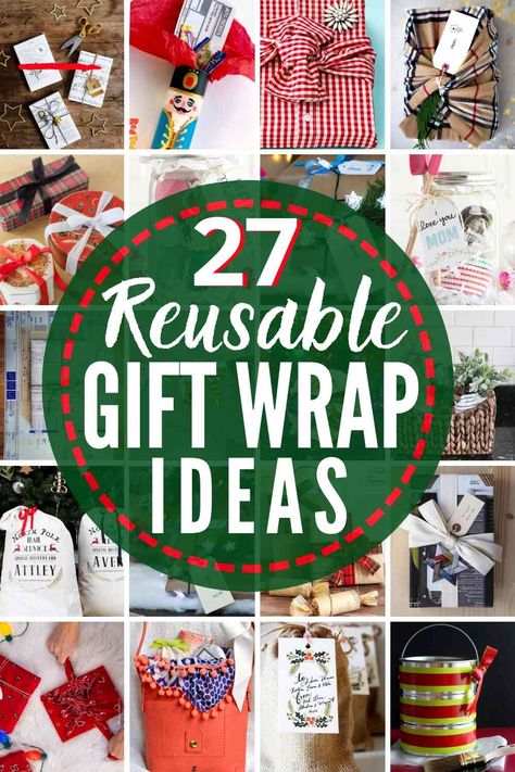 27 BEST Reusable Gift Wrap Ideas! Beautifully Wrap Your Gifts In Greener Ways! #giftwrapideas #giftwrapalternatives #ecofriendlygiftwrap #ecofriendlywrappingpaper #ecofriendlygiftwrappingideas #reusablewrappingpaper #reusablegiftwrap #wrappingpaperideas #reusablegiftwrappingideas #alternativetogiftwrapping #alternativetowrappingpaper #greengiftwrappingideas #ecoconsciencegiftwrap #ecoconsciencewrappingideas Wrap Alternatives, Reusable Wrapping Paper, Rapping Paper, Eco Friendly Wrapping Paper, Reusable Gift Wrap, Kerajinan Diy, Eco Friendly Wrapping, Eco Friendly Gift Wrapping, Gift Bags Diy