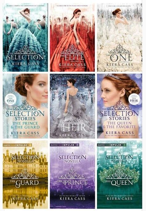 The Selection Series Books, The Selection Book, Selection Series, Kiera Cass, Insurgent, Ya Books, I Love Reading, Books For Teens, Book Fandoms