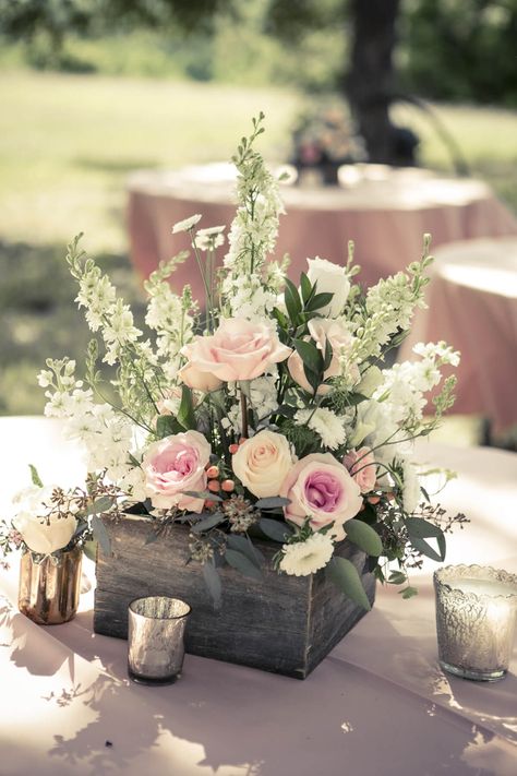 50+ Best Rustic Wooden Box Centerpiece Ideas and Designs for 2021 Rustic Wooden Box Centerpiece, Wooden Box Centerpiece, Wedding Nature, Wooden Centerpieces, Rustic Wooden Box, Unique Wedding Flowers, Wedding Floral Centerpieces, Rustic Centerpieces, Rustic Wedding Centerpieces