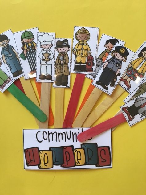 Community Helpers Preschool Printables, Community Helpers Pictures, Community Helpers Printables, Prek Community Helpers, Community Helpers Lesson Plan, Community Helpers Week, Community Helpers Activity, Community Helpers Preschool Crafts, Community Helper Lesson