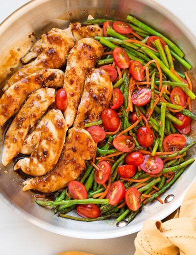 Balsamic Chicken And Veggies, Healing Meals, One Pan Balsamic Chicken, Sheet Meals, Main Recipes, Chicken And Veggies, Pasti Sani, Balsamic Chicken, Cooking Classy