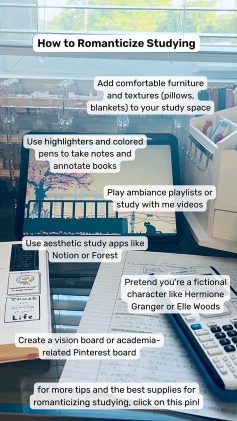 This post is a serious game-changer! It will completely transform your study experience by showing you exactly how to romanticize studying. From creating a cozy study nook to adopting positive mindset changes, these tips will help you find your own study aesthetic and rediscover study motivation! How To Study When You Are Sleepy, Best Study Tips High Schools, How To Not Feel Sleepy While Studying, Cozy Study Aesthetic, How To Stay Concentrated While Studying, How To Stop Being Lazy And Study, How To Study When You Don't Feel Like Studying, Exam Motivation Quotes, Student Exam