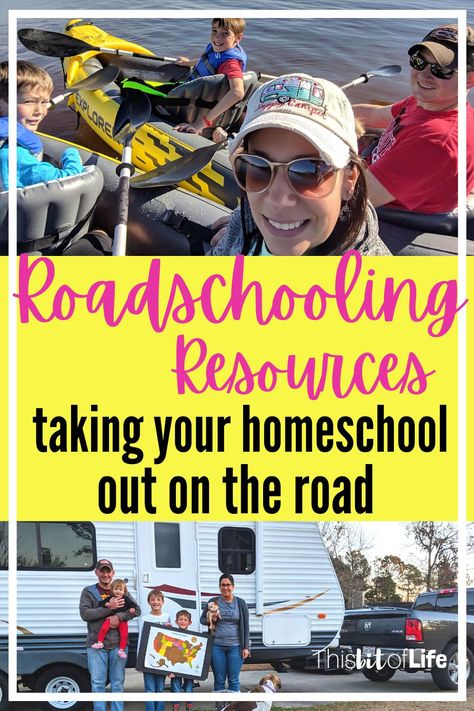 Homeschooling On The Road, Roadschooling Organization, Homeschooling In An Rv, Roadschooling Ideas, Road Schooling, Homeschool Styles, Homeschool Math Curriculum, Kindergarten Homeschool Curriculum, Christian Homeschool Curriculum