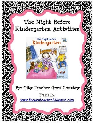 The Night Before Kindergarten list of activities to go along with the book. So adorable! Kindergarten Book Activities, The Night Before Kindergarten, Night Before Kindergarten, Toddler Storytime, Counseling Lessons, Kindergarten Gifts, Kindergarten Books, Sequencing Activities, Kindergarten Class