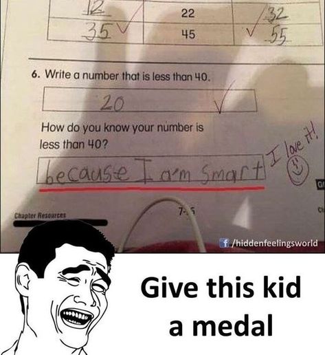 School Meaning Funny, Funny Kid Answers, Mean Jokes, Funny Test Answers, Funny Test, Kid A, School Quotes Funny, Funny Texts Jokes, Weird Quotes Funny