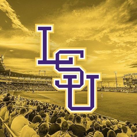 LSU Baseball 💜⚾️🐯💛 Lsu Tigers Baseball, Lsu Baseball, Southern Things, Lsu Game, Basketball Floor, Baseball Wallpaper, Lsu Fans, Louisiana History, Lsu Tigers Football