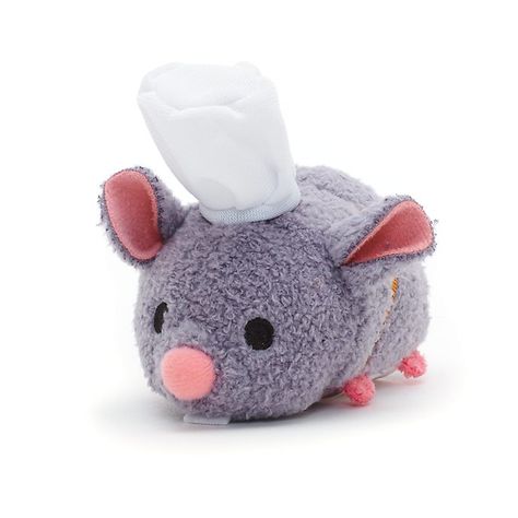 Remy Tsum Tsum Mini Soft Toy, Ratatouille Remy Ratatouille, Disneyland Merchandise, Disney Mignon, Disney Stuffed Animals, Cute Squishies, Disney Tsum Tsum, Valentines Mugs, Disney Plush, Cuddly Toy