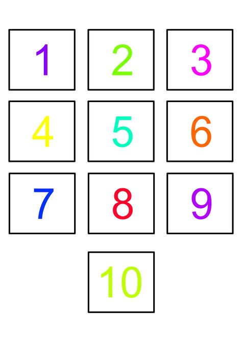 Preschool Math Games Printables, Prek Math Activities, Math Number Cards, Numbers Preschool Printables, Kids Learning Numbers, Learning Numbers Preschool, Toddler Printables, Preschool Math Games, Free Printable Numbers