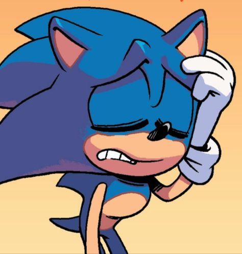 Sonic The Hedgehog Idw, Sonic Pfp, Sonamy Comic, Sonic Funny, Blue Hedgehog, Sonic Franchise, Sonic 3, Hedgehog Art, Sonic And Shadow