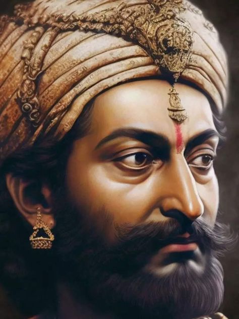 AI-generated images imagine what Indian rulers looked like | Times Now Prithviraj Chauhan, King Of India, Maharaja Ranjit Singh, Maharana Pratap, Hd Wallpaper 4k, Shivaji Maharaj, Great King, Real Hero, Anime Pictures